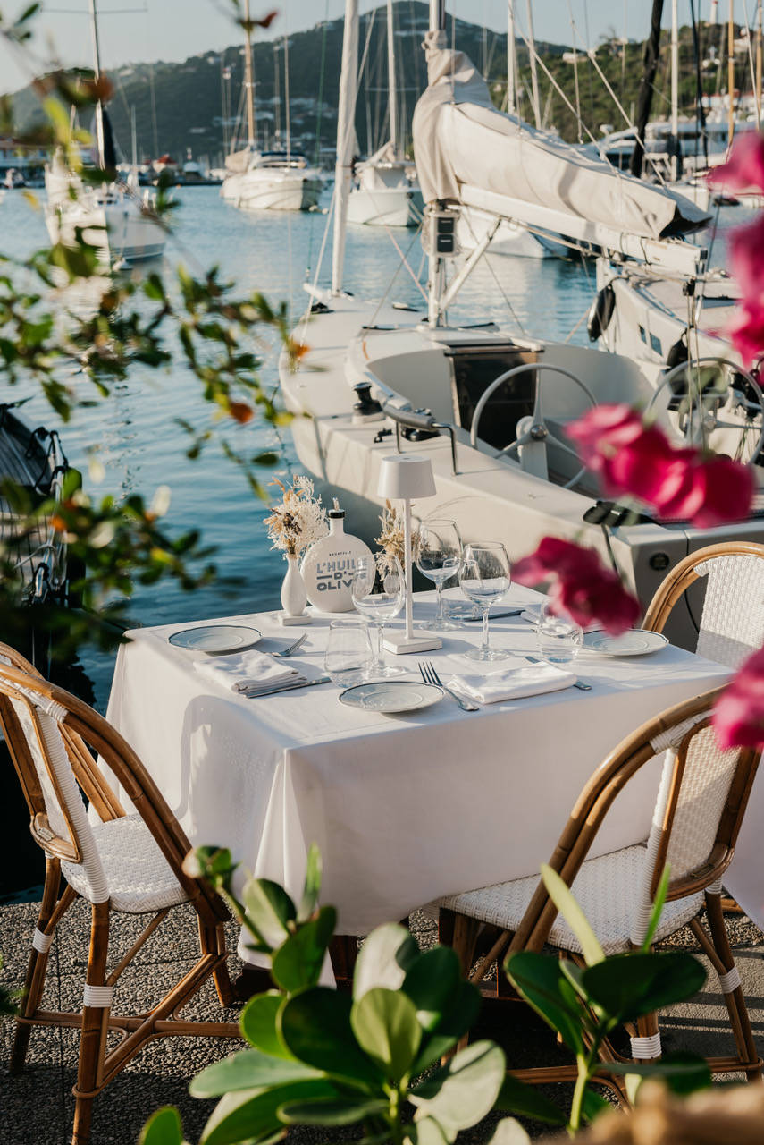Treat Yourself to Luxury Mediterranean Cuisine in our St Barths Restaurant